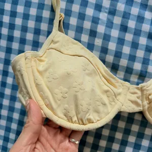Yellow Flower Pacsun Bikini Top thumbnail 2