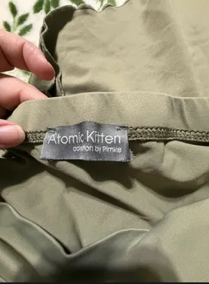 Vintage atomic kitten mini skirt Green thumbnail 3