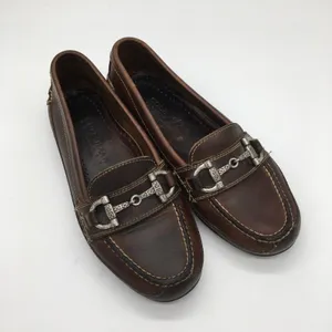 Vintage Cole Haan Country Horsebit Leather Loafers - Brown - 5.5 thumbnail 3