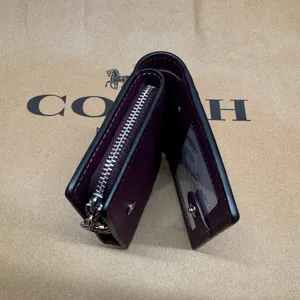 coach Snap Wallet In Signature Canvas With Country Floral Print cm973 thumbnail 3