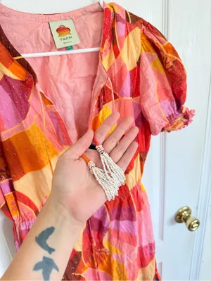 Farm Rio Patch Twirl Midi Dress thumbnail 6