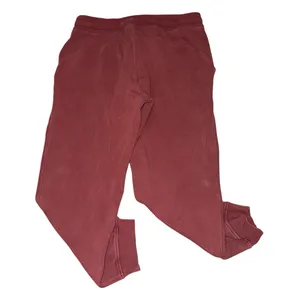 Lululemon Athletica red maroon scuba joggers women’s size 12 thumbnail 2