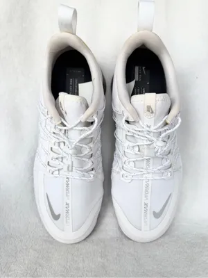 Nike Air Vapormax Run Utility White Silver Shoes AQ8811-100 Women's Size 8 thumbnail 3
