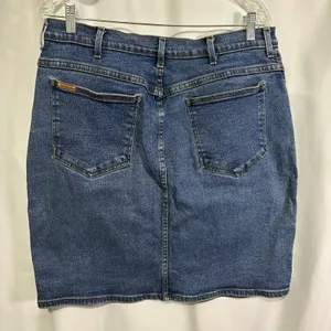 Vintage Y2K Jordache Denim Mini Skirt Blue Jean Skirt Women’s Size 14 Approx thumbnail 5