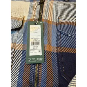 Alpine Design Women's sherpa Lined flannel Jacket Plaid Zip Front M NWT‎ thumbnail 3