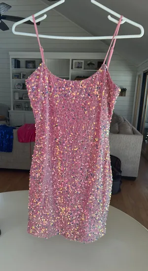 Pink Homecoming Dress thumbnail 1