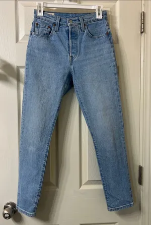 Levi’s high waisted 501 skinny thumbnail 1