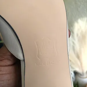 Ros Hommerson VTG Cream beige white t-strap ballet flats mary jane whimsy whimsical #fairycore #balletcore #preppy #schoolgirl 100% Genuine leather Great for a whimsical fairy aesthetic / preppy school girl / office siren core thumbnail 5