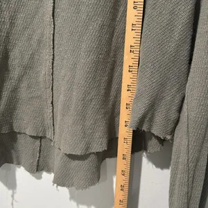 Free People Movement Women's Thermal Cropped Top Sz M Boho Chic Cozy Relaxed thumbnail 8