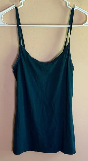 Serra Dark Teal Double-Strap Camisole thumbnail 1