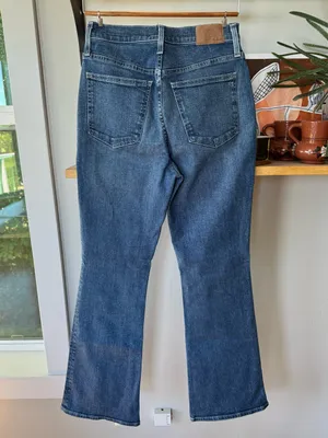 Madewell The Perfect Vintage Flare Jean in Dark Wash Denim Sz 27 thumbnail 2