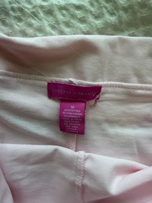Baby Pink Foldover Mini Shorts Size M thumbnail 2