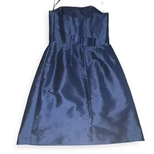Alfred Sung strapless satin twill bow dress thumbnail 3