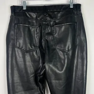 NWT Curve Love Ankle Straight Vegan Leather Pant 33 16S thumbnail 8