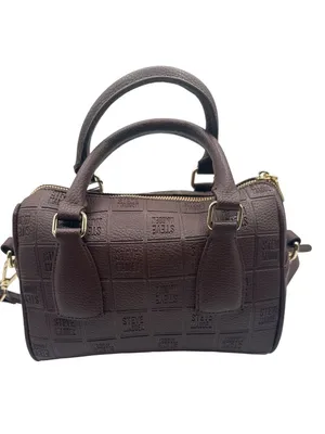 Steve Madden 10" x 7" x 5.5" Embossed Brown Shoulder/Crossbody Bag thumbnail 5