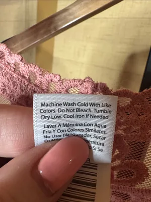 Time and Tru Dusty Rose Lace Kimono Cardigan Cover Up S/M Sheer Boho thumbnail 7