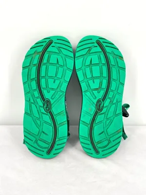 Chaco ZX/2 Classic Mint Green Purple Geo Pattern Strappy Hiking Sandals Size 7 thumbnail 7
