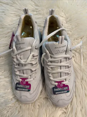 Skechers Classic Women's White Platform Sneakers size 9 brand new thumbnail 3