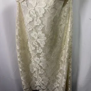RALPH LAUREN Size 4 Ivory Lacy Strapless Cocktail Formal Dress NWT Bride Wedding thumbnail 3