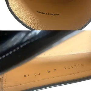Cole Haan Penny Loafers Black Patent Leather Size 8 Preppy Classic old money thumbnail 7