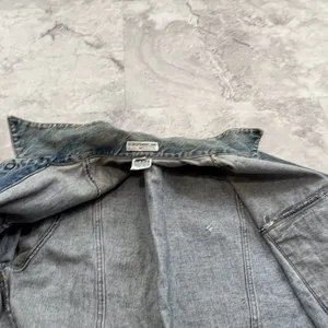 Vintage Guess Georges Marciano Denim Jean Jacket Mens Size Large 80s Big‎ Logo thumbnail 4