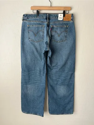 Levi’s low loose jeans NEW 32x32 wide leg thumbnail 7