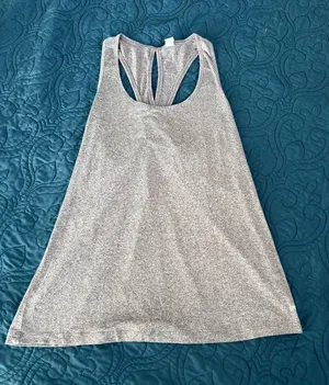 MARIKA Super Soft Thin Keyhole Racerback Mauve Purple Pink Tank Top Size Medium thumbnail 1