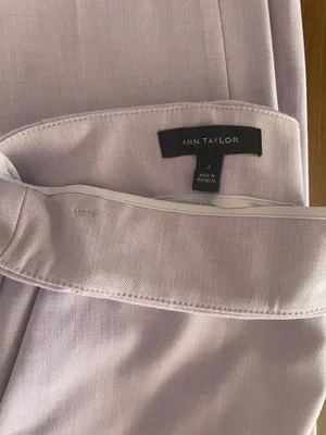 Ann Taylor Lilac Pleated Pants thumbnail 4