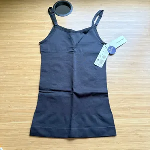 Shapermint Empetua Small Black All Day Every Day Scoop Neck Cami Tank Top thumbnail 2
