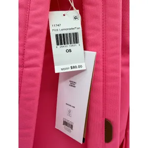 Herschel Backpack Heritage Pink Lemonade Tan OS Pink School Travel Bag New $80 thumbnail 4