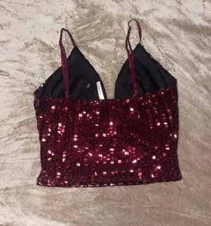Red Sequin Top thumbnail 2