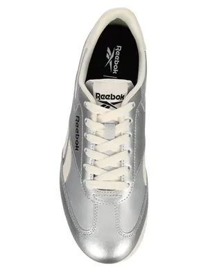 Reebok Women's Metallic Silver and Cream Sneakers thumbnail 4