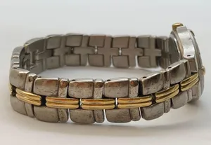 Anne Klein ladies date watch two tone size 7” with battery thumbnail 5