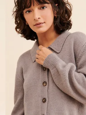 LINE & DOT Ellie Cardigan Button‎ Front Collared thumbnail 3