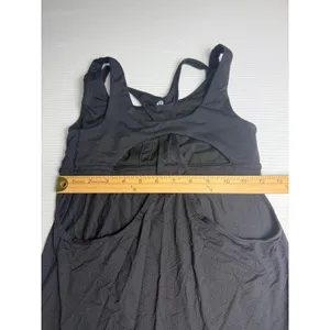Lululemon Athletica Black Workout‎ Tank Top Athletic Exercise Activewear thumbnail 3