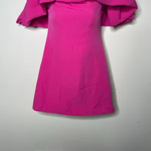TOCCIN X RTR Pink Oversized Bow Sleeve Mini Dress sz 2 thumbnail 8