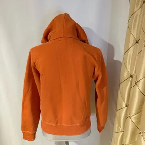 Vintage Abercrombie & Fitch Orange Hoodie - Size S thumbnail 5