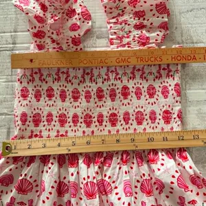 Hill House Limited Edition The Ellie Nap Dress Mermaid Shell Print Midi Sz XS thumbnail 8