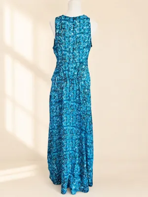 Derek Lam DesigNation Blue Maxi Dress Size M thumbnail 4