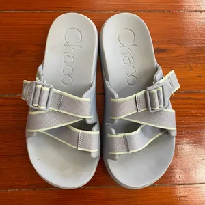 Chacos Chillo Sandals Light Blue Comfort & Recovery Slides Women’s 6 💕🎀 thumbnail 2
