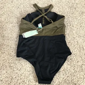 🆕 Coastal Blue one piece monokini swimsuit… thumbnail 3
