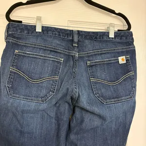 Carhartt Denim Curvy Fit Crops Size‎ 10 thumbnail 6