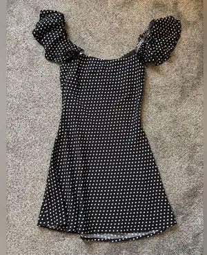 Princess Polly Moretti Polka Dot Dress thumbnail 3