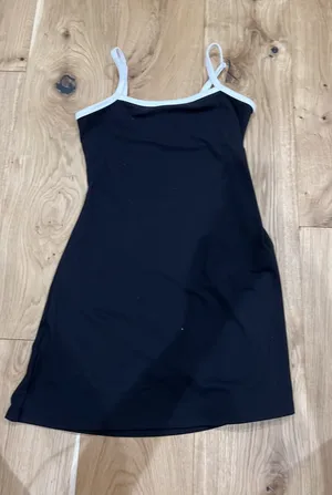 Wild fable Black athletic open back tennis dress thumbnail 1