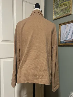 Preppy J. Crew Factory Schoolboy Sweater Blazer Size XL 100% Cotton thumbnail 3