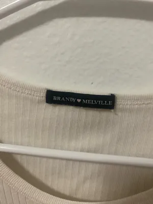 White Brandy Melville Top thumbnail 2