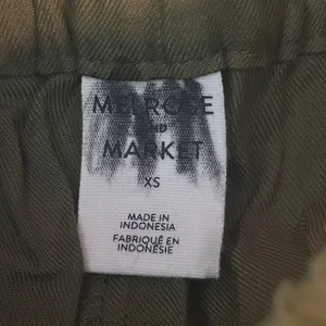 Melrose and Market Olive Green Wide Leg Pants Elastic Waist‎ Drawstring XS thumbnail 3