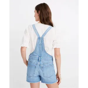 Madewell Adirondack Short Overalls in Phillips Wash thumbnail 2