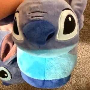 Disney's Stitch Blue Character Cozy Slippers for Women thumbnail 5