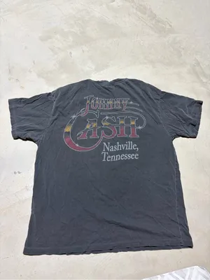 Daydreamer Johnny cash Vintage-Style Graphic Band T-Shirt small thumbnail 8